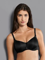 Mäkká podprsenka Lace Rose s penovou výplňou 5618 čierna - RosaFaia