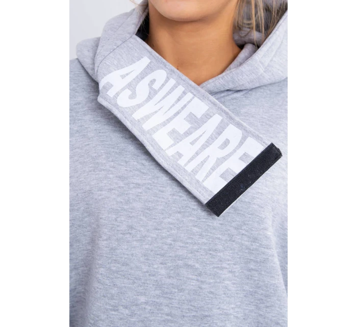 Zateplená mikina s kapucí šedá Zateplená mikina s kapucí šedá