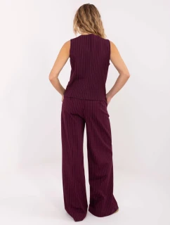 Kamizelka IT KZ model 21757343 bordowy - FPrice