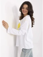 Blúzka MI BZ M6169.03 bielo žltá