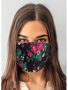 Maska ANS-F 113 ruží - Anais