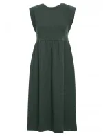 Dámske šaty M581 Tmavo zelená - MOE