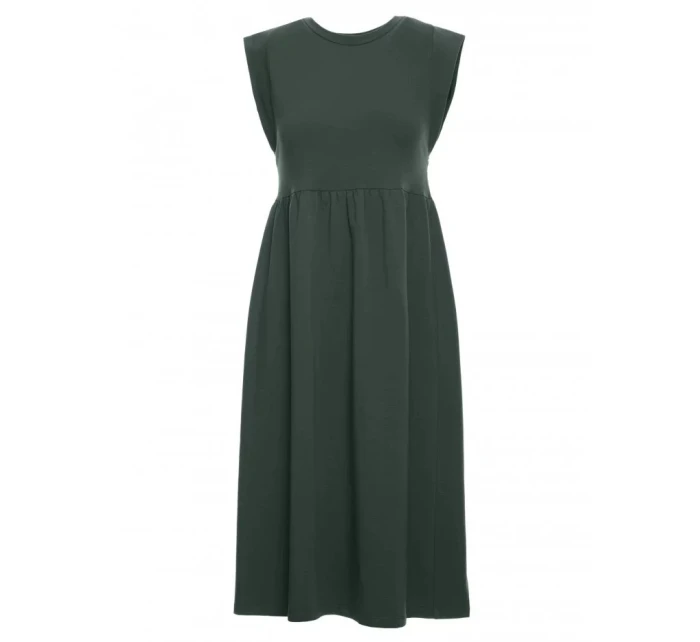 Dámske šaty M581 Tmavo zelená - MOE