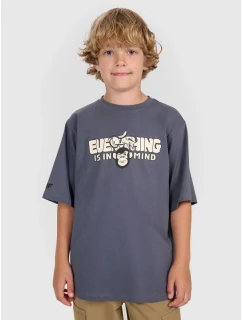 Chlapecké tričko oversize s potiskem model 21736436 - 4F