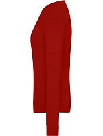 JN Dámský svetr s kulatým výstřihem 02. red model 22538481 - Daiber JN Dámský svetr s kulatým výstřihem 02. red model 22538481 - Daiber