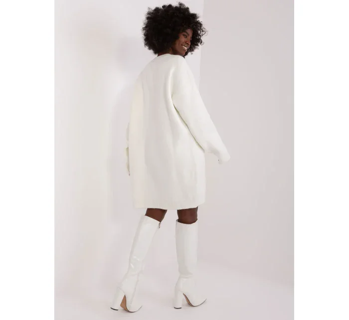 Sukienka LC SK model 19341562 ecru - FPrice Sukienka LC SK model 19341562 ecru - FPrice