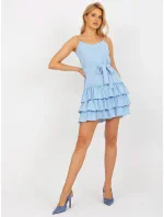Dámske šaty LK SK 508614.57P svetlo modrá - FPrice