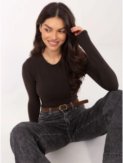 Blúzka WT BZ A1173.51 tmavohnedá