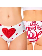 Dámske nohavičky Meméme LOVE ROMANTIC Hi-briefs