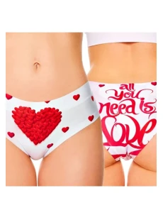 Dámske nohavičky Meméme LOVE ROMANTIC Hi-briefs