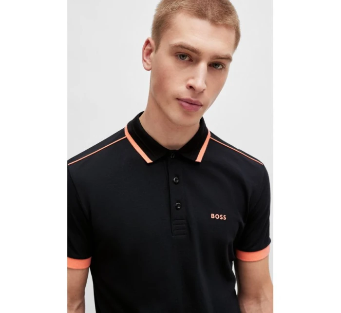 Pánská polokošile  1 NERO regular fit černá model 21350216 - Boss