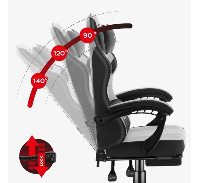 Herní židle Force 3.7 Grey