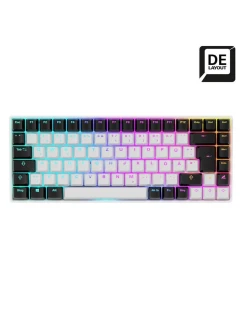 Sharkoon SKILLER SGK50 S3 USB QWERTZ herná klávesnica nemecká biela