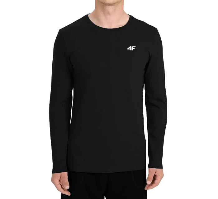 Pánské tričko 4F Longsleeve deep black 4FWMM00TLON 20S pánské model 22096902