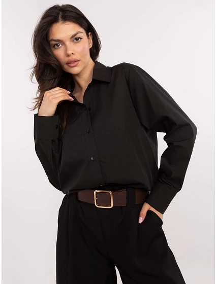 Košile LK KS model 20829068 černá - FPrice Košile LK KS model 20829068 černá - FPrice