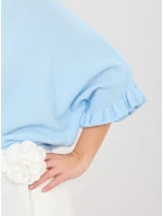 Jumper MI SW 3675.01P svetlo modrý