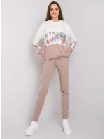 Súprava RV KMPL 7356.82 béžová a biela Súprava RV KMPL 7356.82 béžová a biela