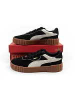 Dámske športové topánky Puma Carina 3.0 leather black fashionable women's