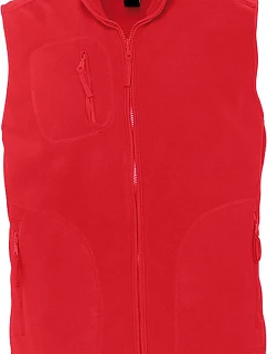 SOL'S Norway Fleecová vesta model 22521745 red