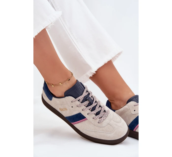 Dámské Nízké Sněhule Z Semiše Big Star model 21705751 HIPOLY SYSTEM Šedé - Big Star Shoes