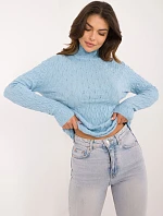 Jumper AT SW 2334 2.61 svetlo modrá