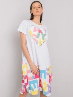 Šaty DHJ SK 13119.26P biela