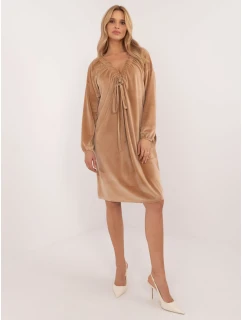 Šaty DHJ SK 19890.86P camel