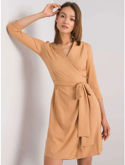 Šaty LK SK model 17605798 velbloud - FPrice