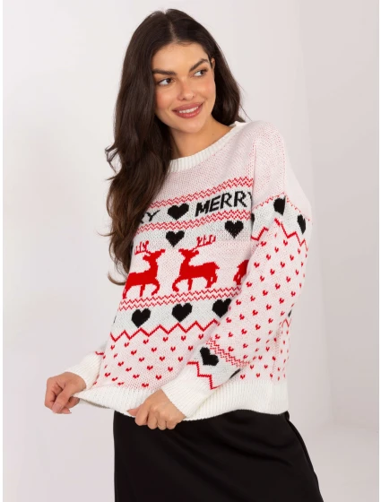 Sweter MI SW model 21782554 ecru - FPrice