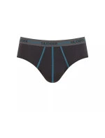 Pánske nohavičky Start Midi C2P box - HNEDÁ - SVETLÁ KOMBINÁCIA - čierna a sivá M003 - SLOGGI