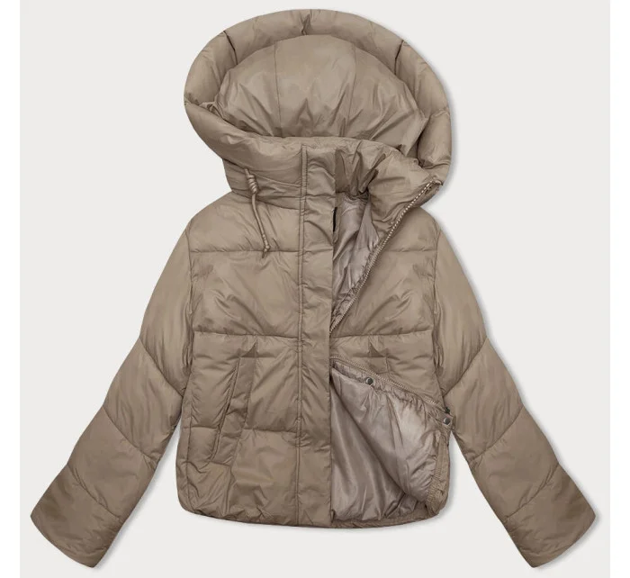 Béžová dámska zimná páperová bunda J Style (16M9188-62) Béžová dámska zimná páperová bunda J Style (16M9188-62)