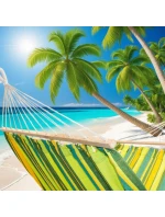 HAMAK OGRODOWY 2  Z DRĄŻKIEM model 21830586