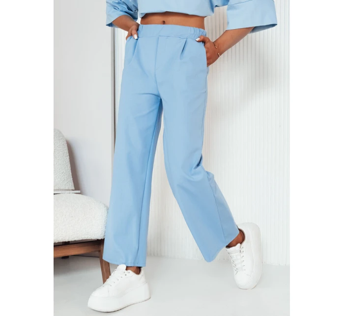 Dámske široké nohavice RITES modré FashionStreet UY2008