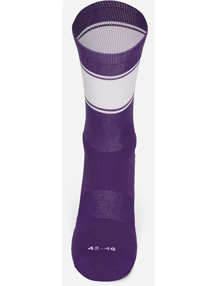 Mr. Socks L 05010 Športové ponožky „Ballersocks Light“ 88.5010 fialové/biele