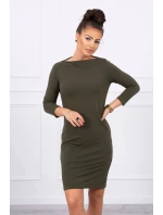 Klasické khaki šaty Klasické khaki šaty