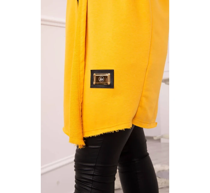 Plášť s model 18745350 nápisem - K-Fashion