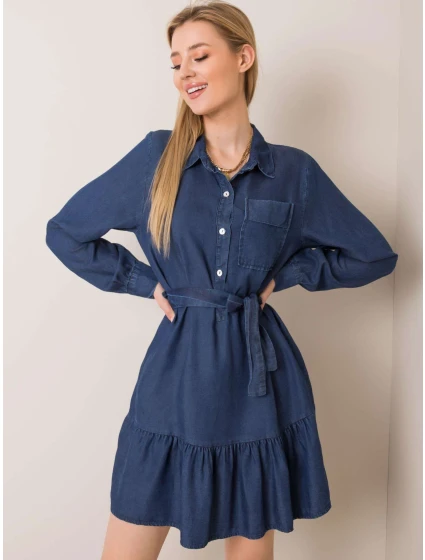 Šaty DHJ SK 3679.52P tmavo modrá