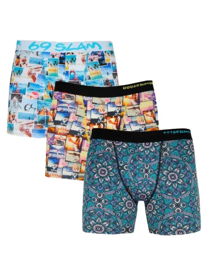 Pánské boxerky fit mix 3PACK model 17014165 69SLAM - FPrice