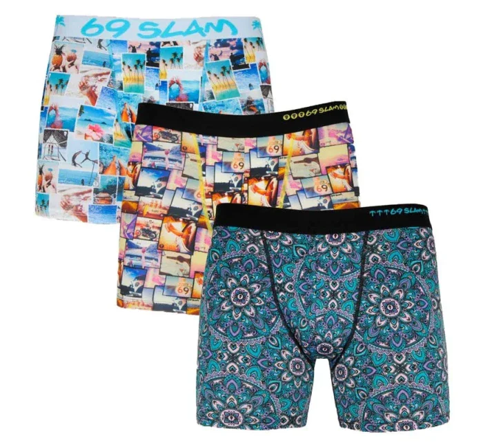 Pánské boxerky fit mix 3PACK model 17014165 69SLAM - FPrice