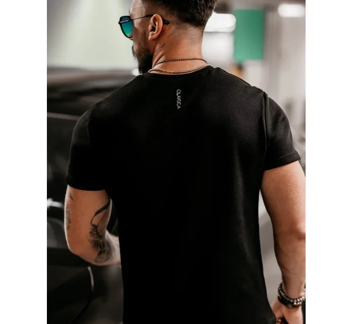 Pánské tričko model 18539884 černé - Ola Voga Pánské tričko model 18539884 černé - Ola Voga