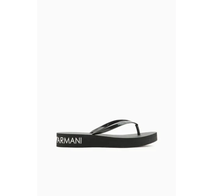 Dámske žabky XVQS07 XN118 00002 black - Emporio Armani