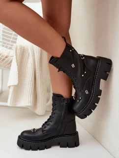 Šnurovanie vyšší model 216646 Krok v štýle