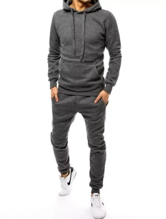 Pánské tmavě šedé tepláky model 21962996 - Dstreet