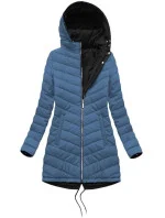 DWUSTRONNA DAMSKA KURTKA ZIMOWA Z KAPTUREM model 21241845 - MHM