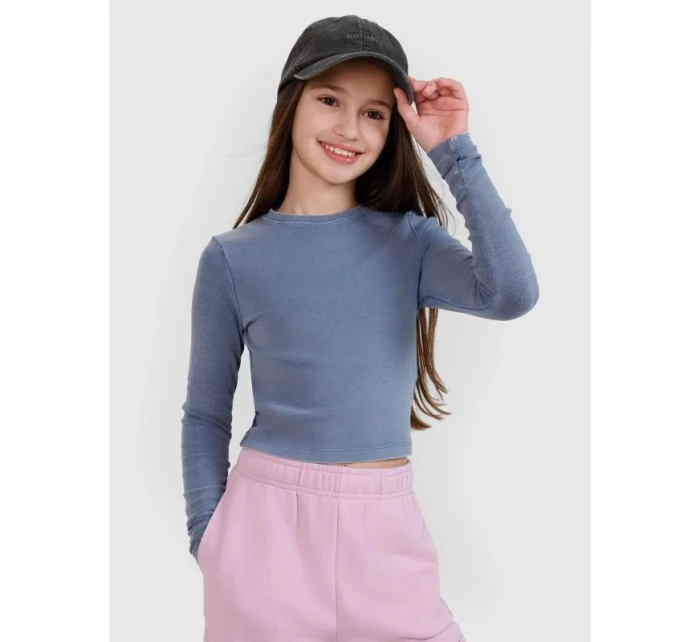 Dívčí top s dlouhým rukávem model 21435596 - 4F Dívčí top s dlouhým rukávem model 21435596 - 4F