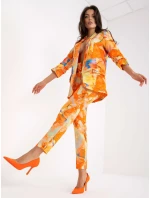 Dámské sako DHJ MA  oranžové model 17384976 - FPrice