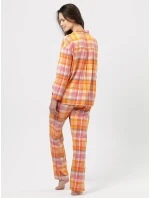 Dámské pyžamo LNS model 21915152 B24 oranžové - Key