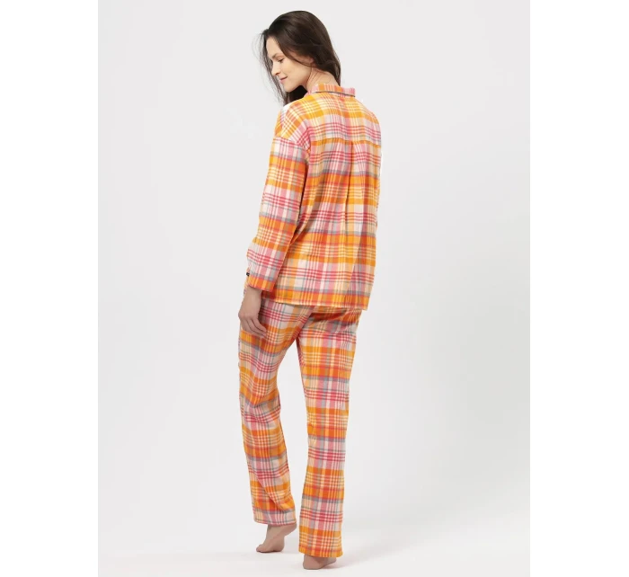 Dámské pyžamo LNS model 21915152 B24 oranžové - Key