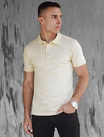 FashionStreet pánske žlté polo tričko PX0606
