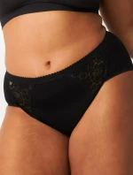 Dámske nohavičky Chic Midi - BLACK - čierne 0004 - SLOGGI